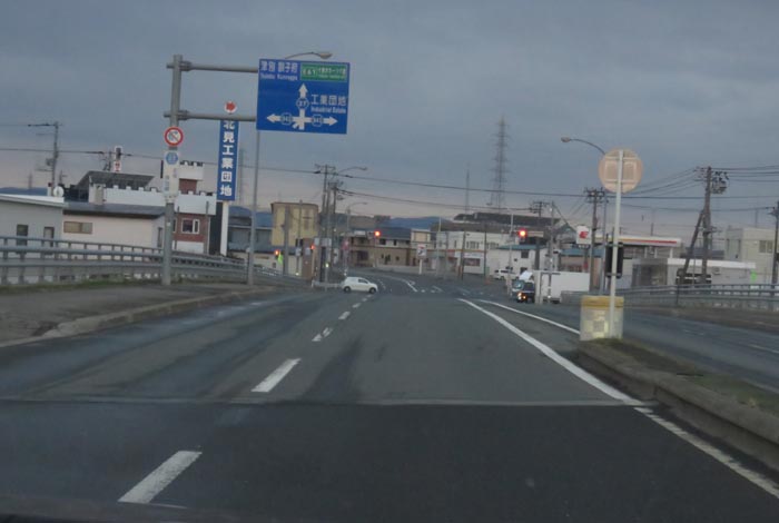 webnews今朝の北見／錦町の南岸通り交差点交差点