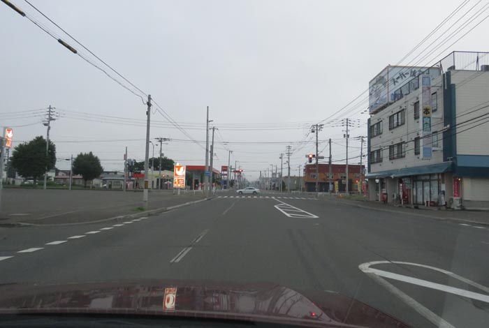 webnews今朝の北見/とん田通り、南大通り交差点