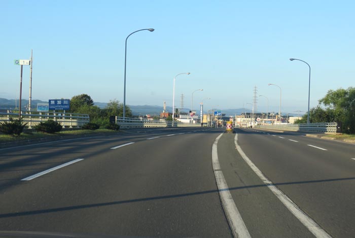 webnews今朝の北見／とん田通り、無加川橋
