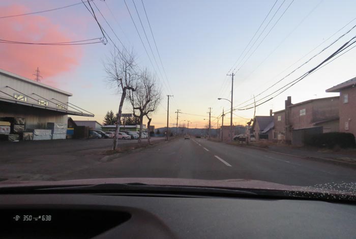 webnews今朝の北見/末広町の南岸通り