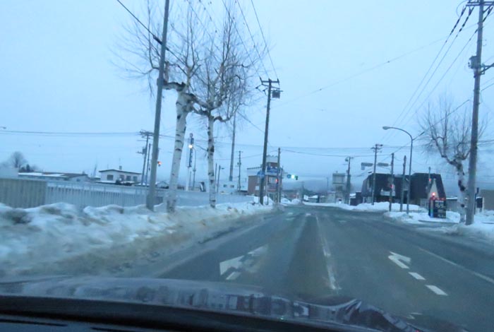 webnews今朝の北見/野付牛自動車学校前