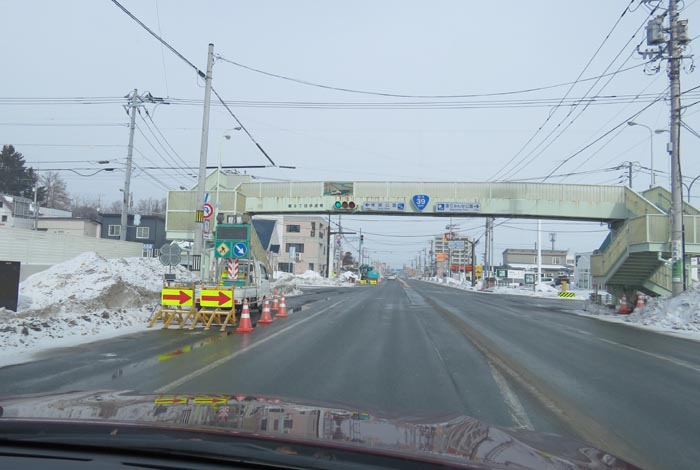 webnews今朝の北見/大通り東9丁目歩道橋