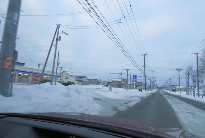 webnews今朝の北見／南岸通り、西５号線交差点