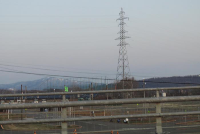 webnews今朝の北見／仁頃山頂上には開発局の無線中継施設がある