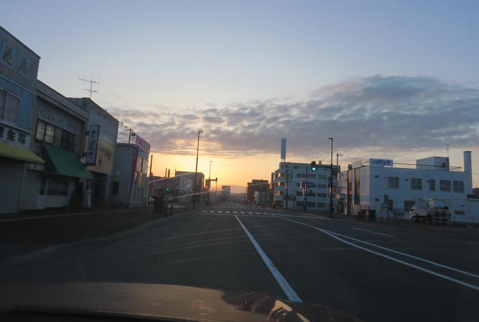 webnews今朝の北見/本町の北4条通り交差点