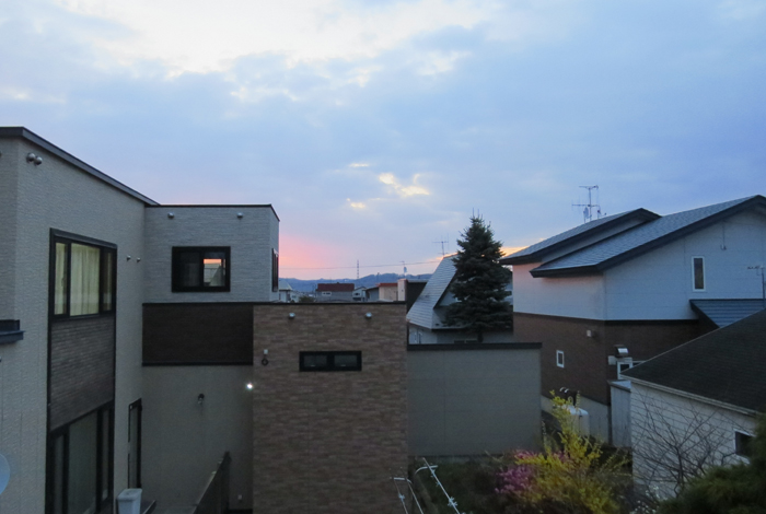 webnews今朝の北見／東の空