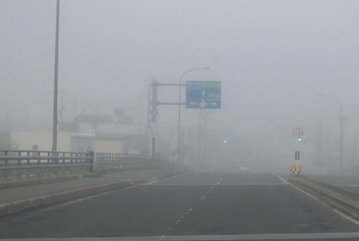 webnews今朝の北見／錦町の南岸通り交差点交差点