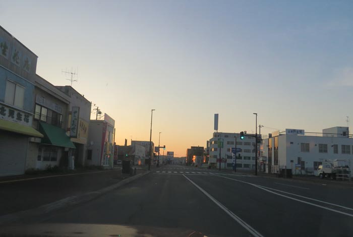 webnews今朝の北見/本町の北4条通り交差点