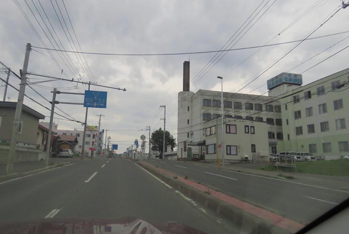 webnews今朝の北見/とん田通り、南大通り交差点から国道39号方向