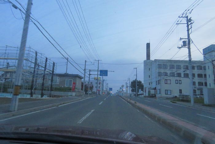webnews今朝の北見/とん田通り、南大通り交差点から国道39号方向