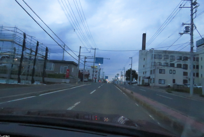 webnews今朝の北見/とん田通り、南大通り交差点から国道39号方向
