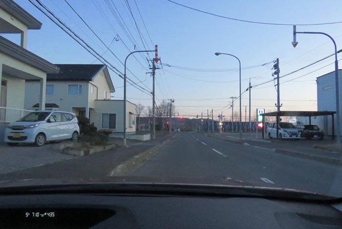 webnews今朝の北見/西5号線、南岸通りの交差点